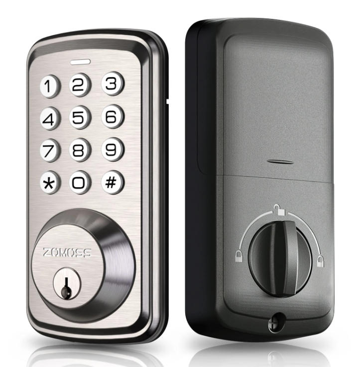 ZOMOSS Keypad Door Lock-Keyless Entry Door Lock