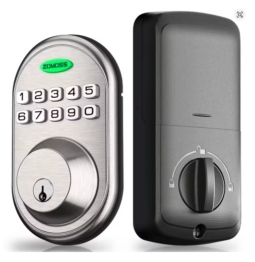 ZOMOSS Keypad Door Lock-Keyless Entry Door Lock Front Door Lock With Key
